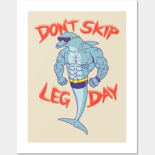 Leg Day Posters and Art